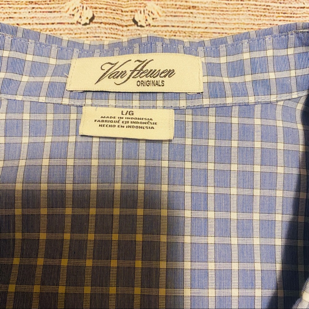 Vanheusen Gingham Button Down - image 3